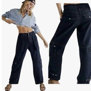 Free People We the Free Marx Slouchy Cargo Jeans